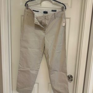 NWT Talbots cropped pants